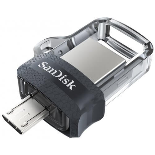 MEMORIA FLASH SANDISK ULTRA DUAL USB DRIVE 3.0 64GB (SDDD3-064G-G46)