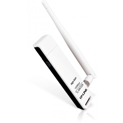 ADAPTADOR INALAMBRICO USB TP-LINK/N150/1ANT/4dBi (TL-WN722N)